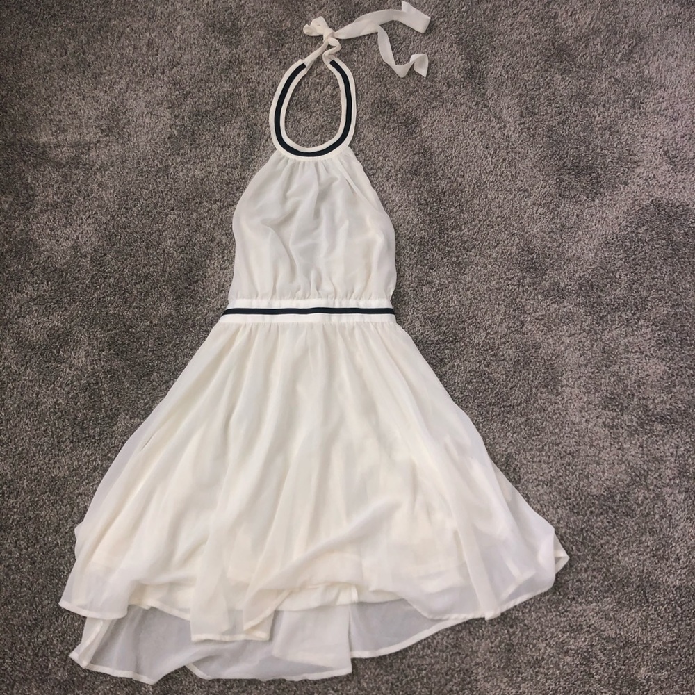 Charming Charlie White Halter Dress